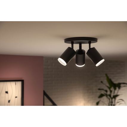 Philips 50633/30/P7 - LED Spotlight HUE FUGATO 3xGU10/5,7W/230V