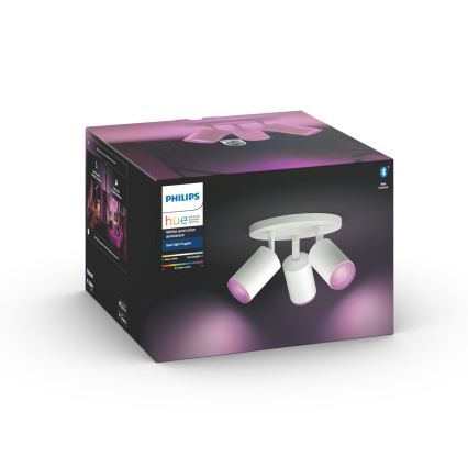 Philips 50633/31/P7 - LED Spotlight HUE FUGATO 3xGU10/5,7W/230V