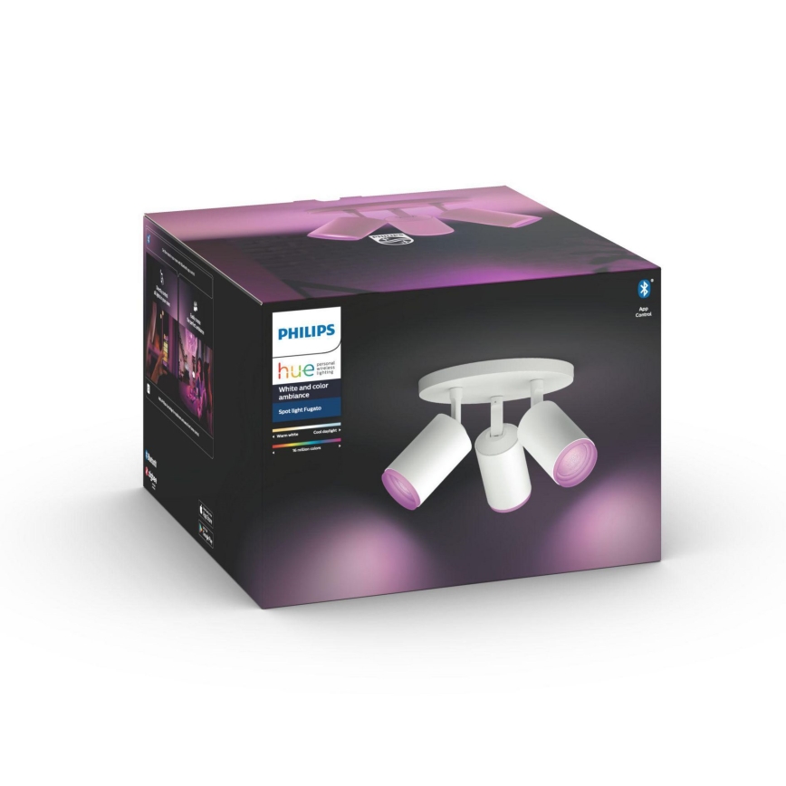Philips 50633/31/P7 - LED Spotlight HUE FUGATO 3xGU10/5,7W/230V