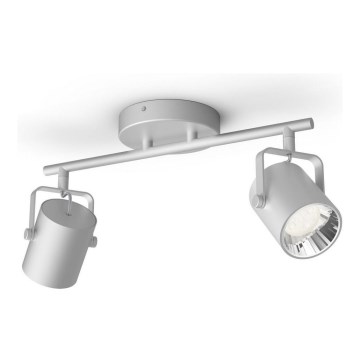 Philips 50662/14/P0 - LED Spotlight BYRE 2xLED/4,3W/230V 2200/2500/2700K