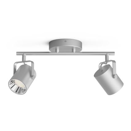 Philips 50662/14/P0 - LED Spotlight BYRE 2xLED/4,3W/230V 2200/2500/2700K