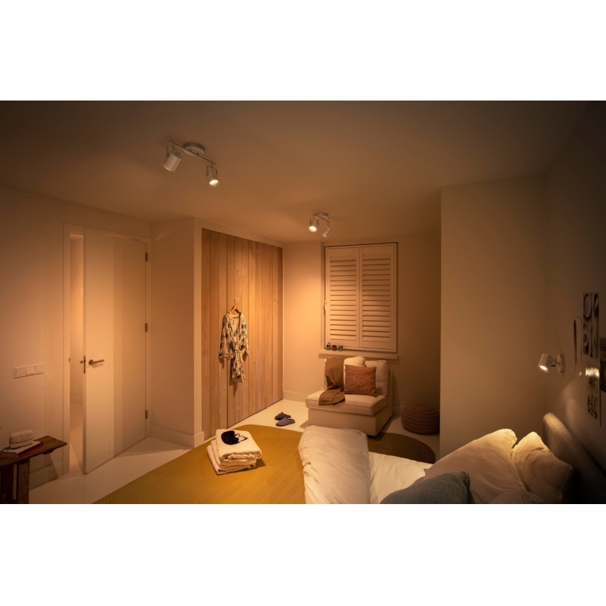 Philips 50662/14/P0 - LED Spotlight BYRE 2xLED/4,3W/230V 2200/2500/2700K