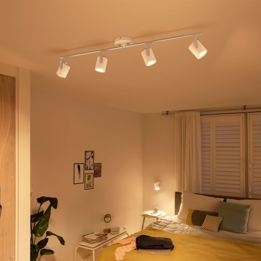 Philips - LED Spotlight 4xLED/4,3W/230V 2200/2500/2700K