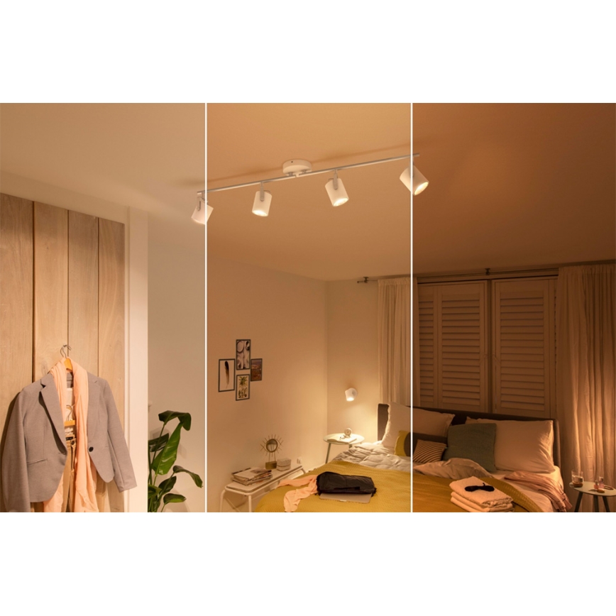 Philips - LED Spotlight 4xLED/4,3W/230V 2200/2500/2700K