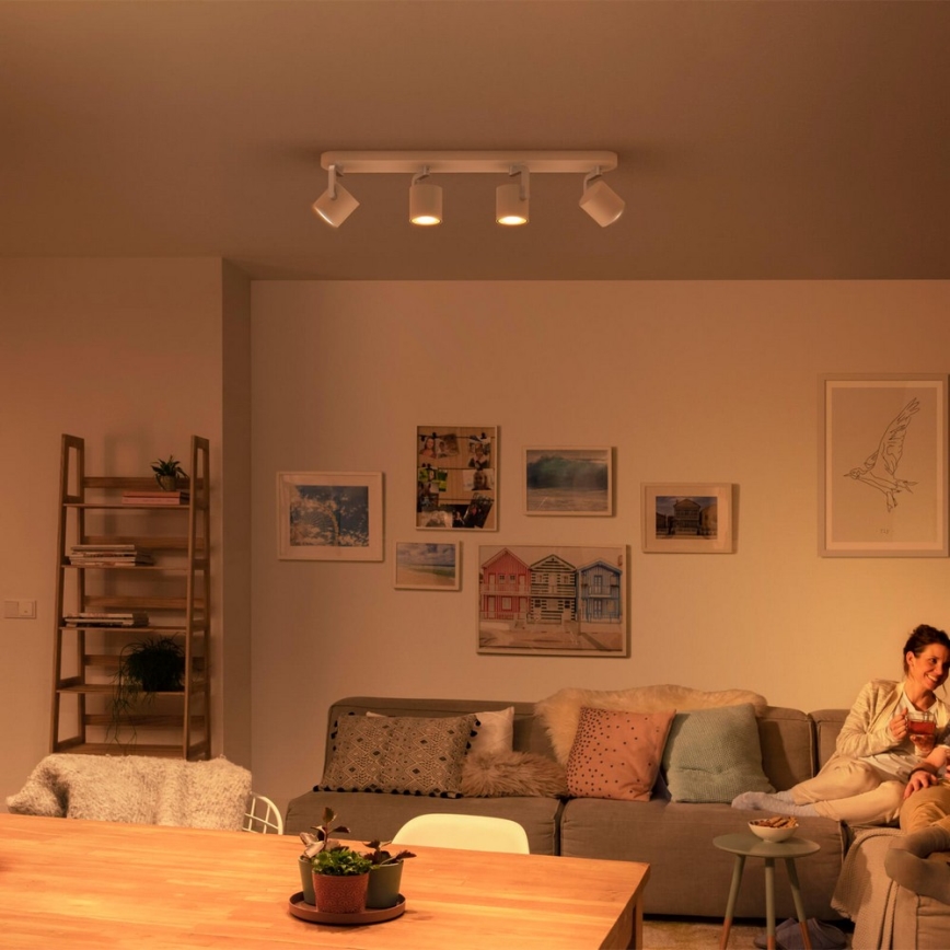 Philips - LED Dimmable spotlight 4xLED/4.5W/230V