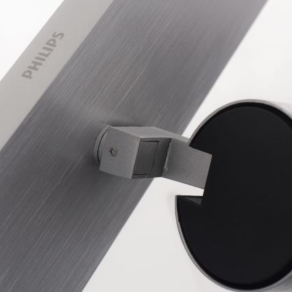 Philips - Matte Chrome 3-Light Spotlight, GU10, 20W, 230V