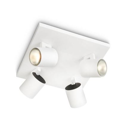 Philips - Spotlight 4xGU10/20W/230V