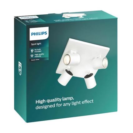 Philips - Spotlight 4xGU10/20W/230V