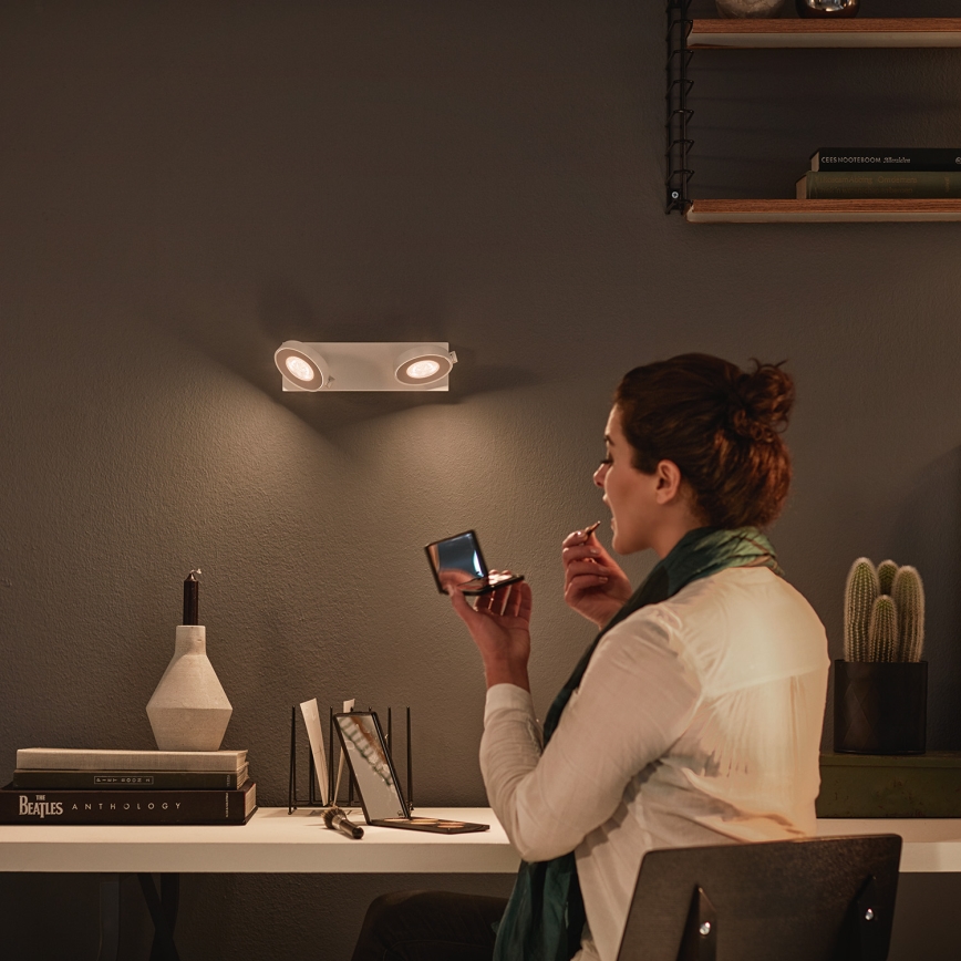 Philips - Dimming spotlight 2xLED/4.5W