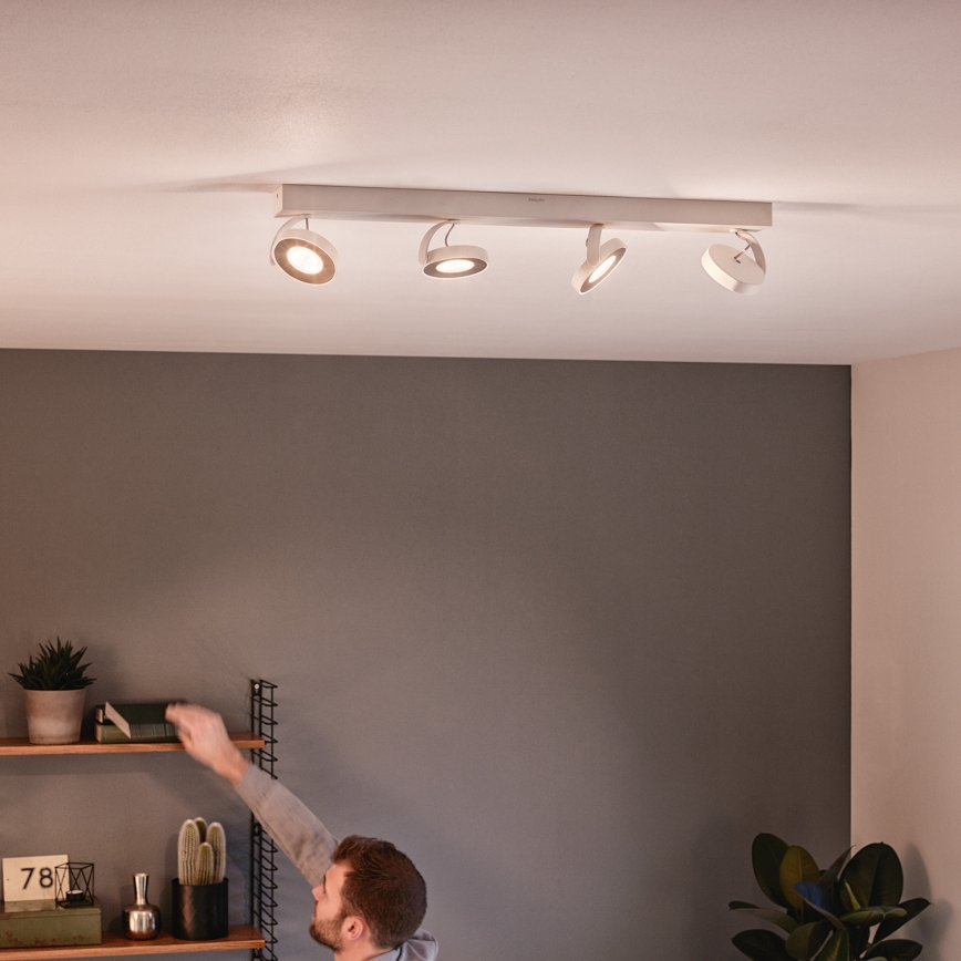 Philips - Dimming spotlight 4xLED/4.5W
