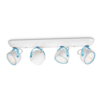 Philips 53234/35/16 - LED spotlight MYLIVING DYNA 4xLED/3W/230V