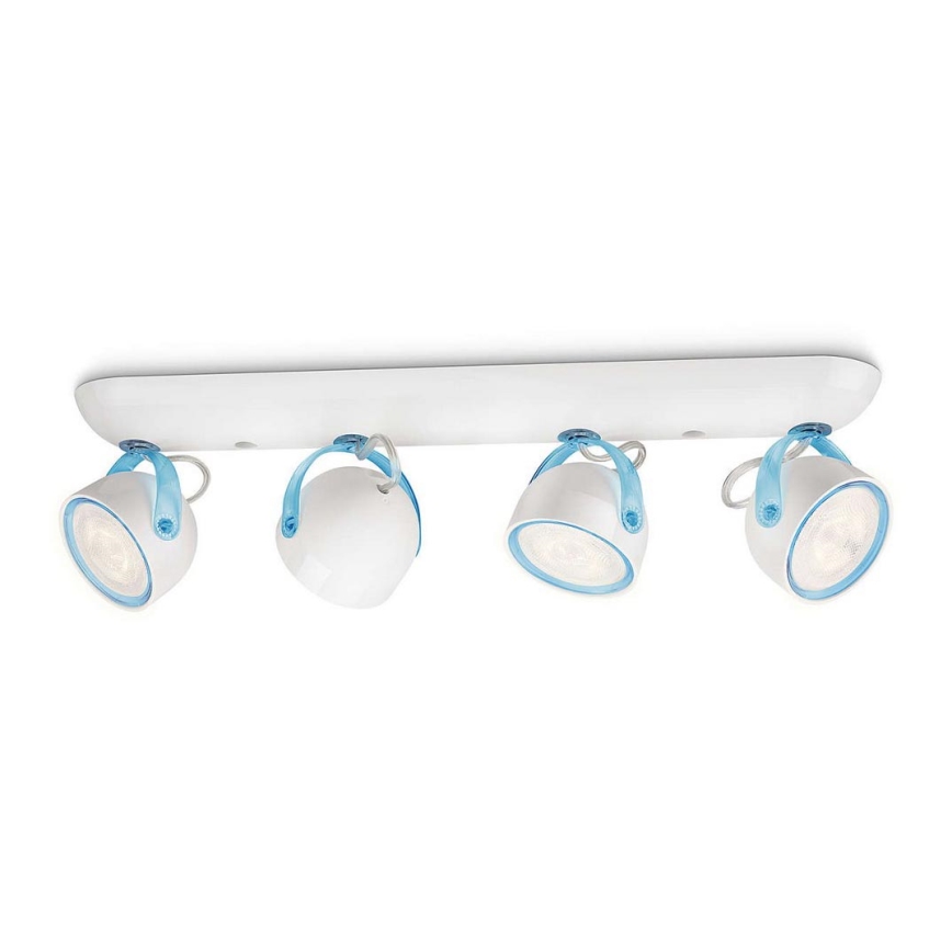 Philips 53234/35/16 - LED spotlight MYLIVING DYNA 4xLED/3W/230V