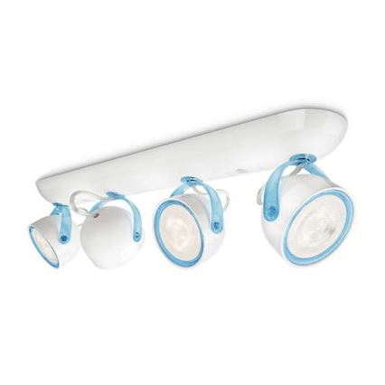 Philips 53234/35/16 - LED spotlight MYLIVING DYNA 4xLED/3W/230V