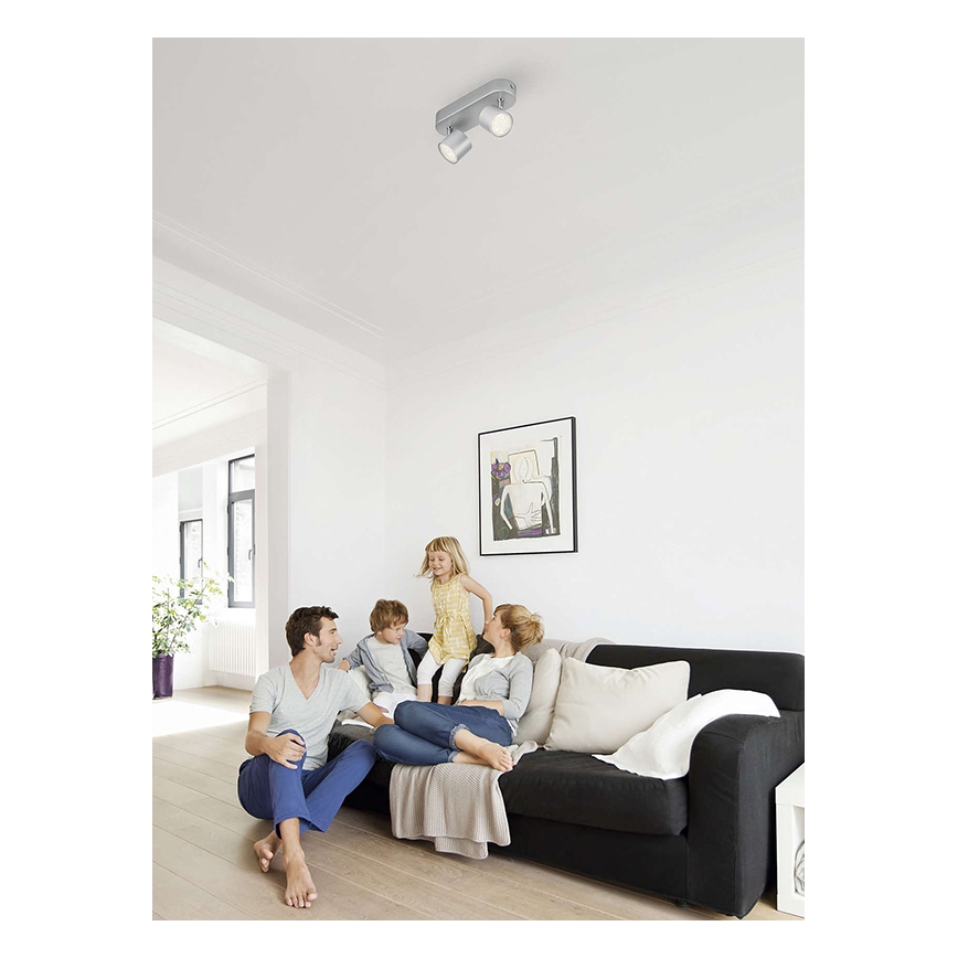 Philips - LED Dimming spotlight 2xLED/4,5W/230V