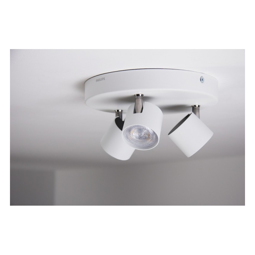 Philips - LED Dimming spotlight 3xLED/4W/230V