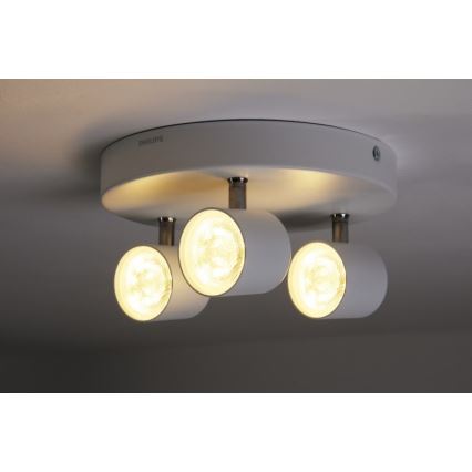 Philips - LED Dimming spotlight 3xLED/4W/230V