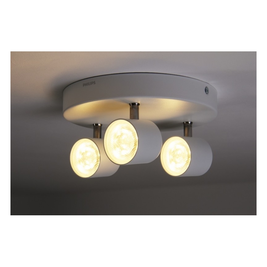 Philips - LED Dimming spotlight 3xLED/4W/230V