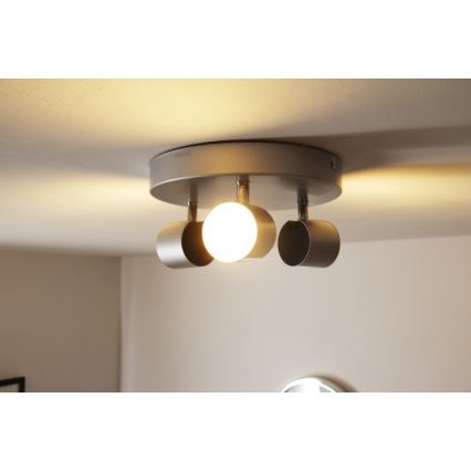 Philips 56243/48/16 - LED Dimming spotlight MYLIVING STAR 3xLED/4W/230V