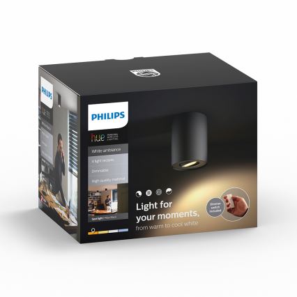 Philips - LED Dimming spotlight Hue PILLAR 1xGU10/5,5W