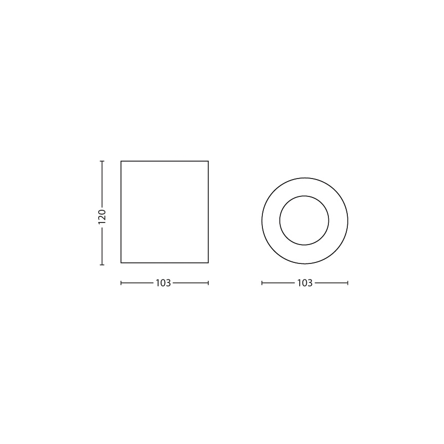 Philips - Spotlight 1xGU10/20W/230V