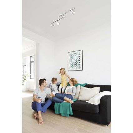 Philips 56484/31/16 - Spotlight MYLIVING BALSA 4xGU10/35W/230V