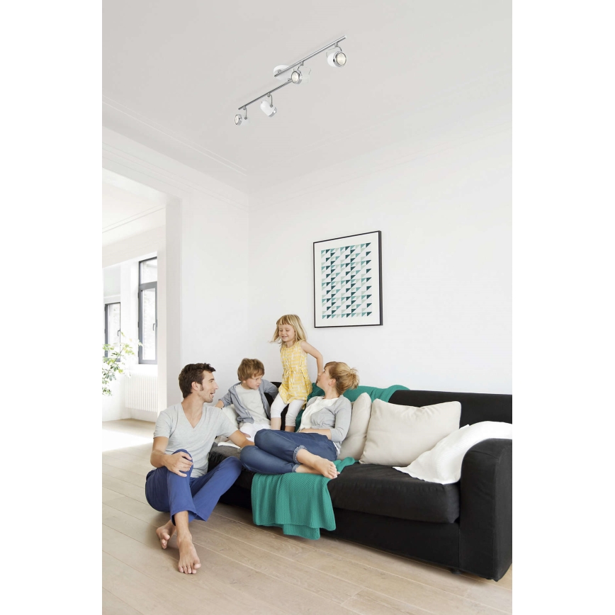 Philips 56484/31/16 - Spotlight MYLIVING BALSA 4xGU10/35W/230V