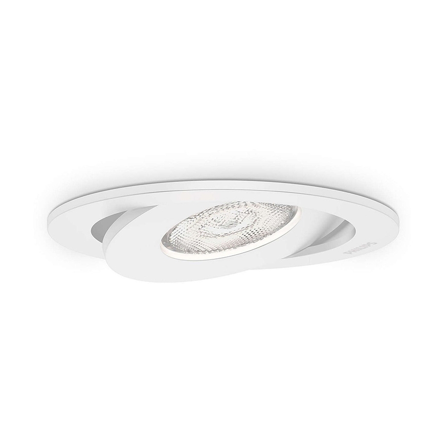 Philips - SET 3x LED Dimmable recessed light LED/4,5W/230V