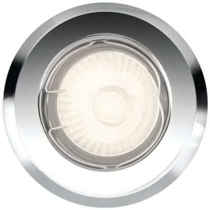 Philips - Recessed light 1xGU10/50W/230V shiny chrome