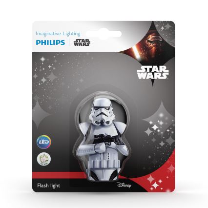 Philips 71767/97/16 - LED Children flashlight DISNEY STAR WARS 1xLED/0,3W/2xAAA