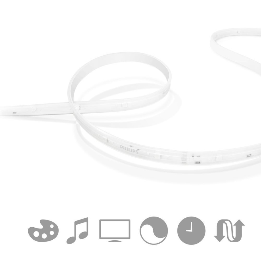 Philips - RGB LED Dimmable strip Hue LIGHTSTRIP 2m