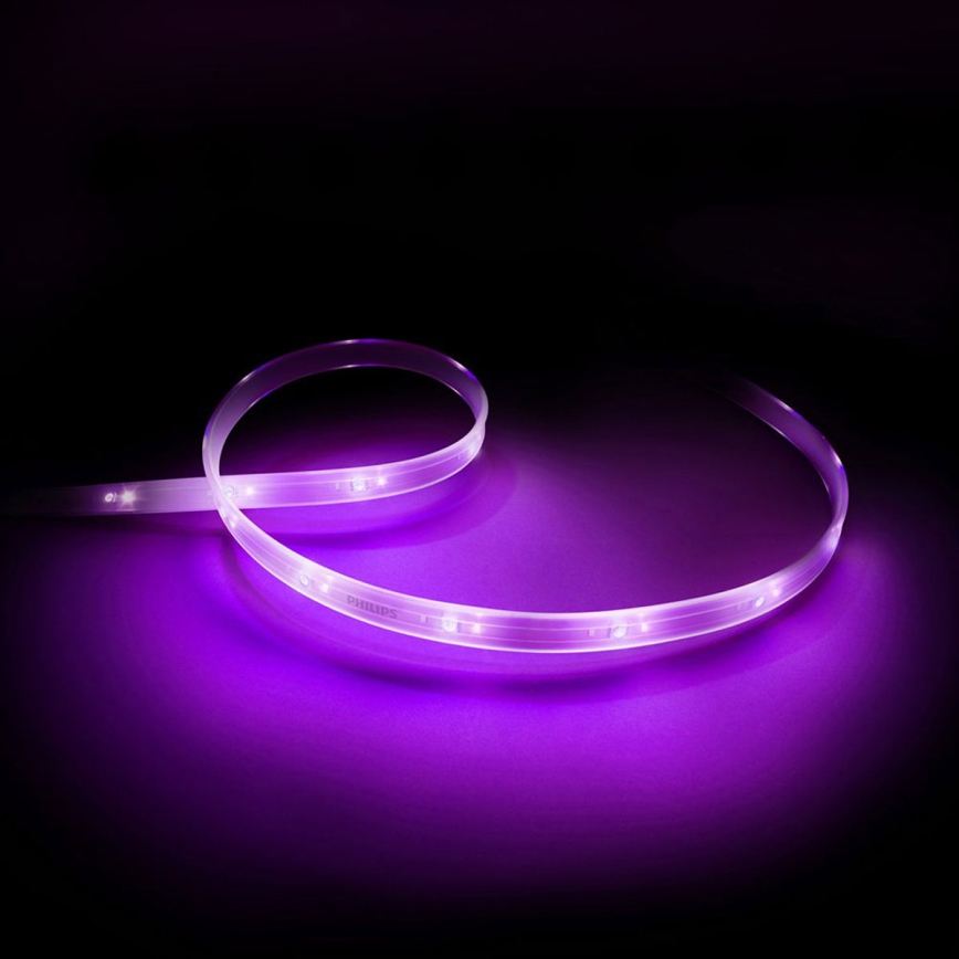 Philips - RGB LED Dimmable strip Hue LIGHTSTRIP 2m