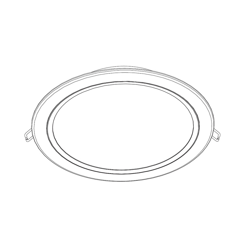 Philips - LED recessed light 1xLED/20W/230V