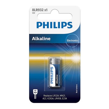 Philips 8LR932/01B - Alkaline battery 8LR932 MINICELLS 12V 50mAh