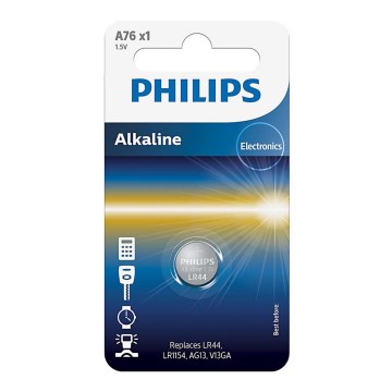 Philips A76/01B - Alkaline button battery MINICELLS 1,5V 155mAh