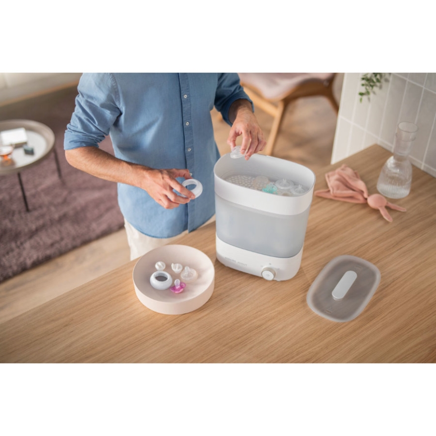 Philips Avent - Steam electric sterilizer PREMIUM 3in1