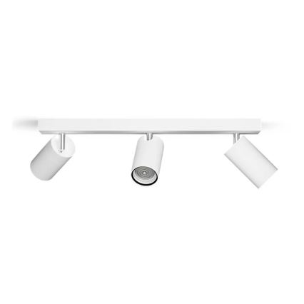Philips - Bathroom spotlight IDRIS 3xGU10/5W/230V IP44 white