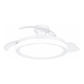 Philips - BLISS Dimmable LED Ceiling Light with Fan LED/35W/230V White + Remote Control