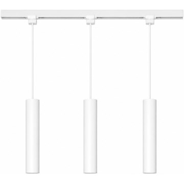 Philips - Cable-suspended pendant for EASYLINK track system, 3x GU10/7W/230V, 157 cm, white