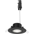 Philips - CILANTRO LED Dimmable Recessed Downlight LED/5W/230V 4000K Black