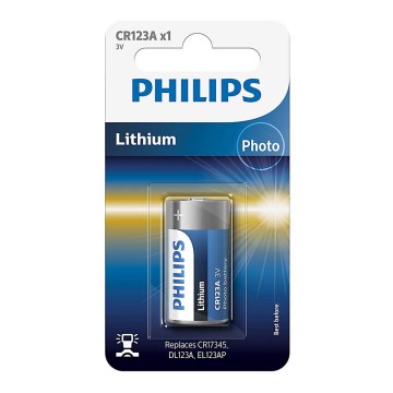 Philips CR123A/01B - Lithium battery CR123A MINICELLS 3V 1600mAh