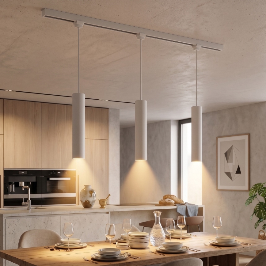 Philips - Dimmable LED cable pendant for EASYLINK track system 3xGU10/7W/230V 1m white