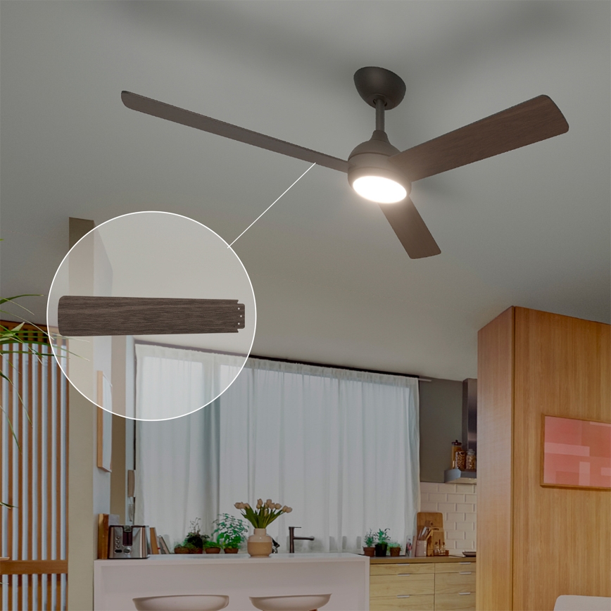 Philips - CIVX Dimmable LED Ceiling Fan LED/24W/230V + Remote Control