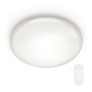 Philips - Dimmable LED Ceiling Light 23W/230V with Remote Control