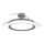 Philips - Dimmable LED ceiling light with fan BLISS LED/35W/230V black + remote control