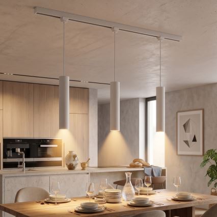Philips - LED Dimmable Pendant on Cable for EASYLINK Track System 3xGU10/6,2W/230V 2200-2700K 1m White
