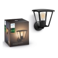 Philips - Dimmable outdoor wall light Hue INARA 1xE27/7W/230V Wi-Fi IP44