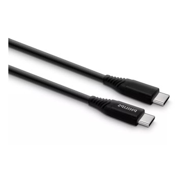 Philips DLC5206C/00 - USB cable USB-C 3.0 connector 2m black/grey