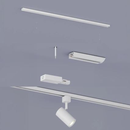 Philips - EASYLINK track spotlight, 3x GU10/7W/230V, 1m, white