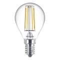 Philips Filament LED Bulb E14, 4.3W, 230V, 4000K