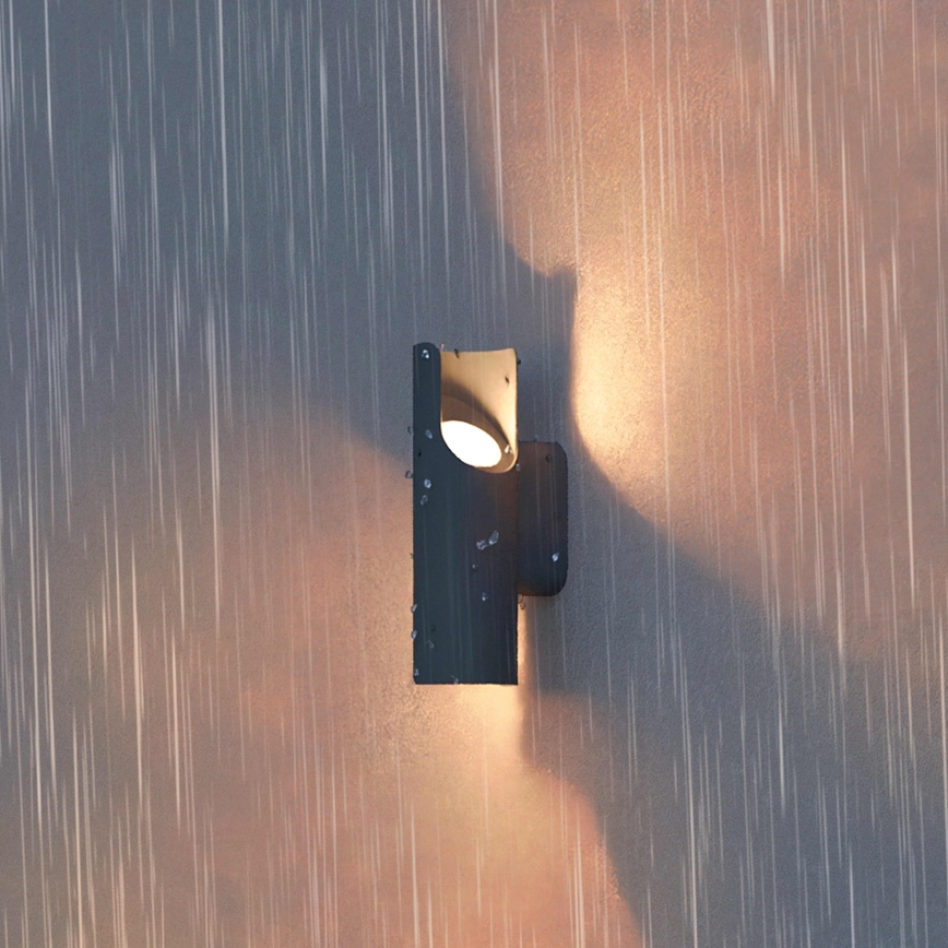 Philips - FIRA LED Outdoor Wall Light, 4.3 W / 230 V, 2700 K, IP44